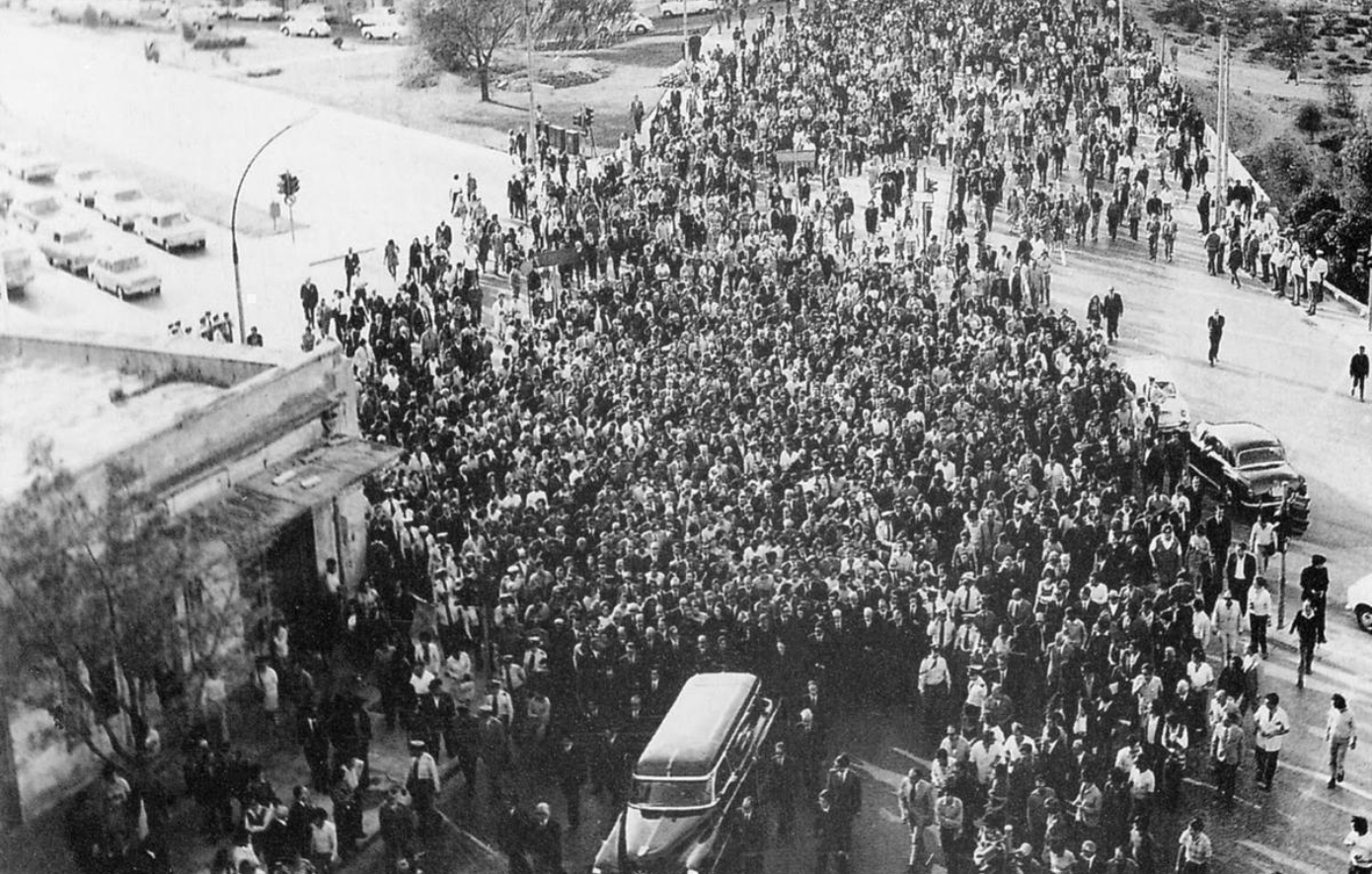 κηδεία του Γιώργου Σεφέρη